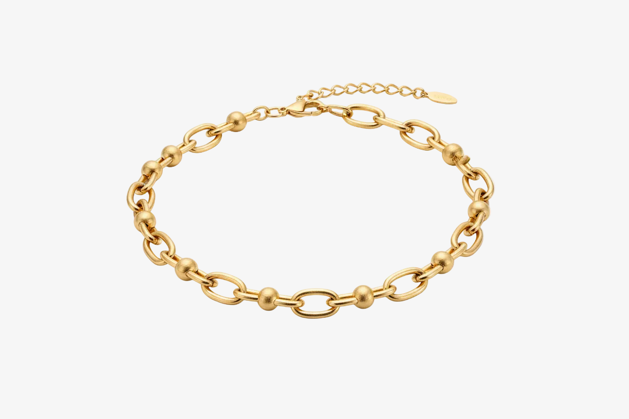 Medium Weight Gold Chain Necklace