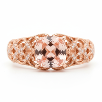 Elegant Rose Gold Band Ring
