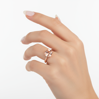 Elegant Rose Gold Band Ring