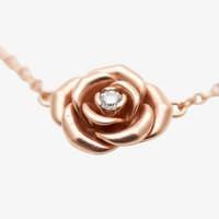 Medium Weight Rose Gold Pendant Necklace