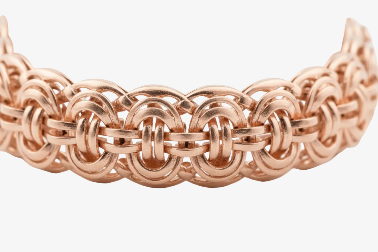 Elegant Rose Gold Chain Bracelet